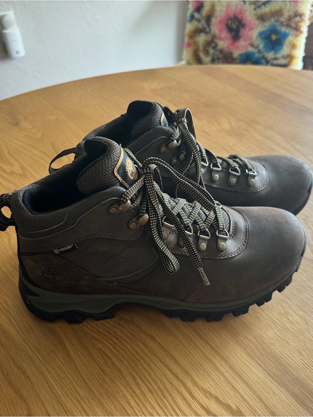 Timberland Men's Dark Brown Waterproof Hiking Boots